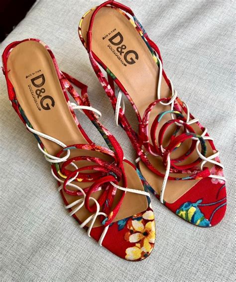 dolce gabbana sandalen rot|farfetch dolce sandals.